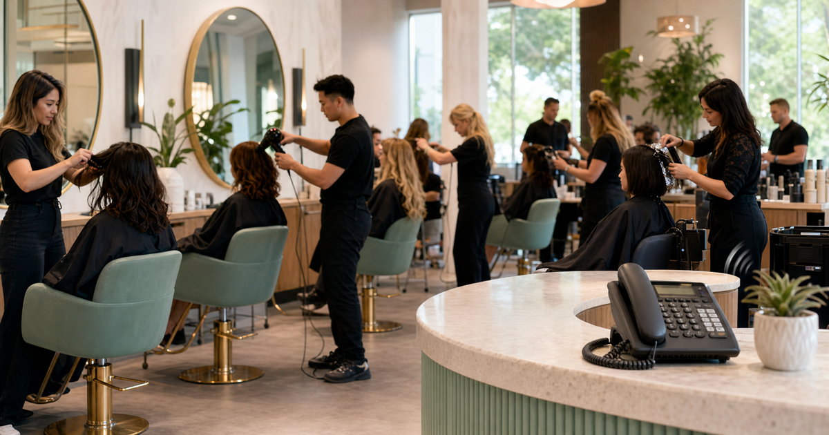AI Receptionist for Salons & Spas: Fill Your Calendar Automatically