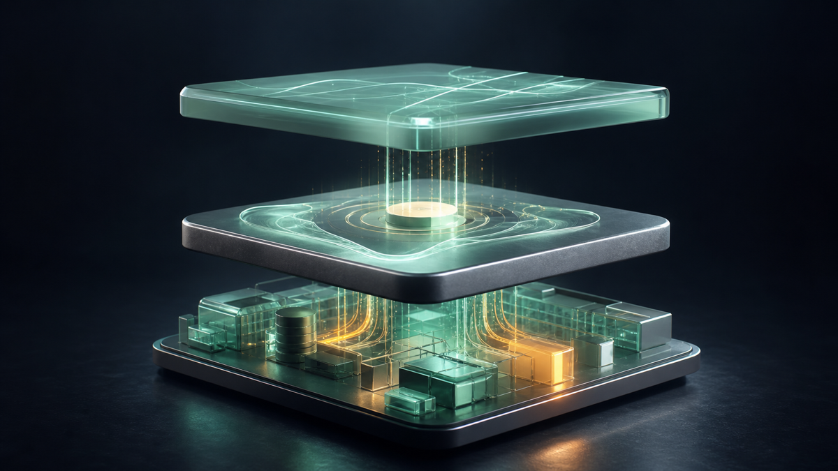 The layers of an AI phone agent: phone number, voice platform, and business systems