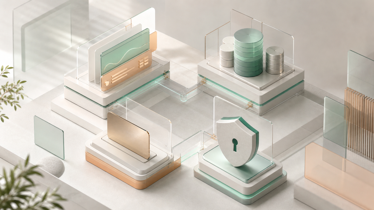 A SaaS architecture diagram showing app, database, billing, and auth services