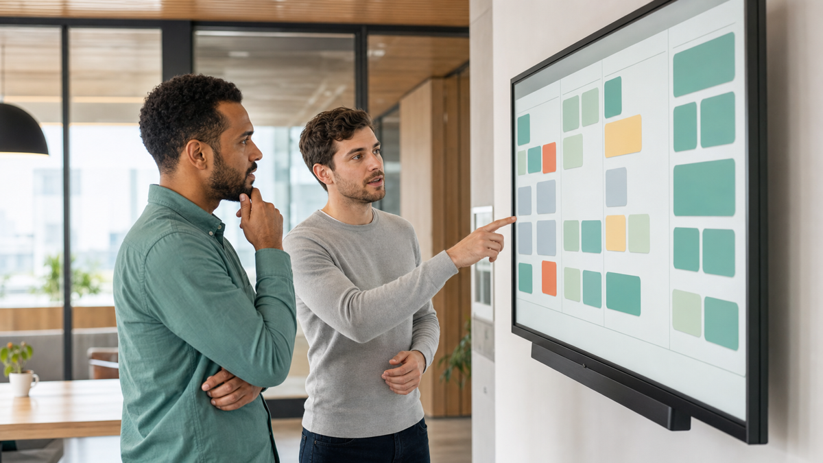 A hiring lead onboarding a new augmented developer into an existing sprint board